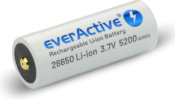 Image du produit Everactive 26650, 5200 mAh (Li-Ion) - Batterie rechargeable (1 pcs, 26650, 5200 mAh)