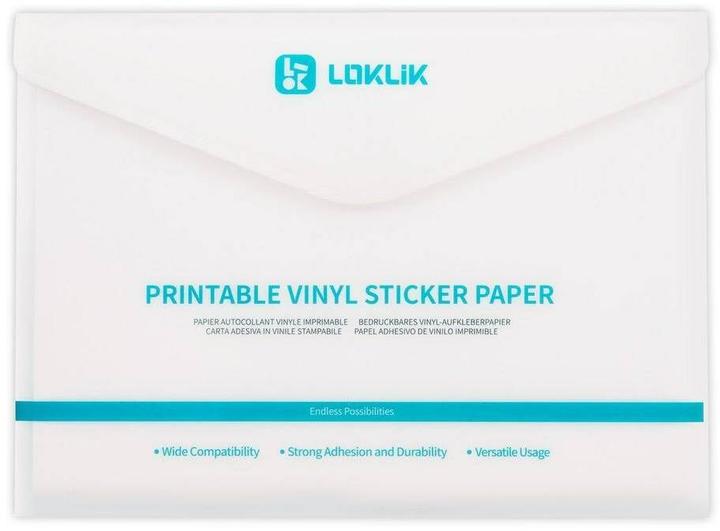 Produktbild Loklik Matte Printable Vinyl Sticker