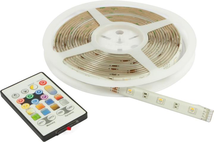 Synergy 21 LED Flex Strip RGB-W DC12V KOMPLETT Set V2 (RGBW, 500 cm, Indoor)