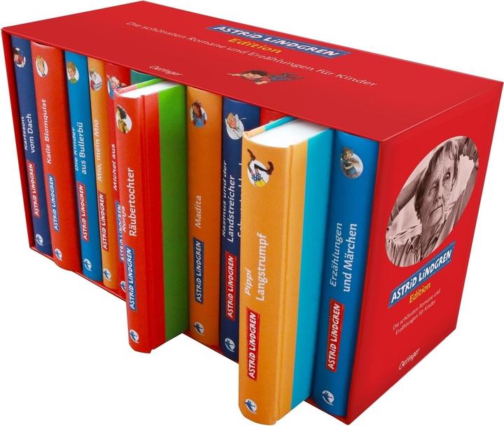 Produktbild Astrid-Lindgren-Edition Die schönsten Romane und Erzählung (Deutsch, Astrid Lindgren, 2008)