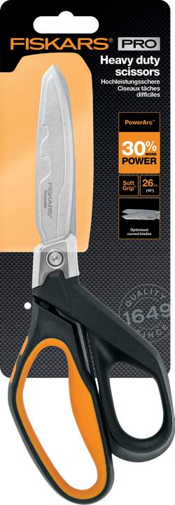 Image du produit Fiskars Ciseaux PowerArc pour travail intensif 26cm