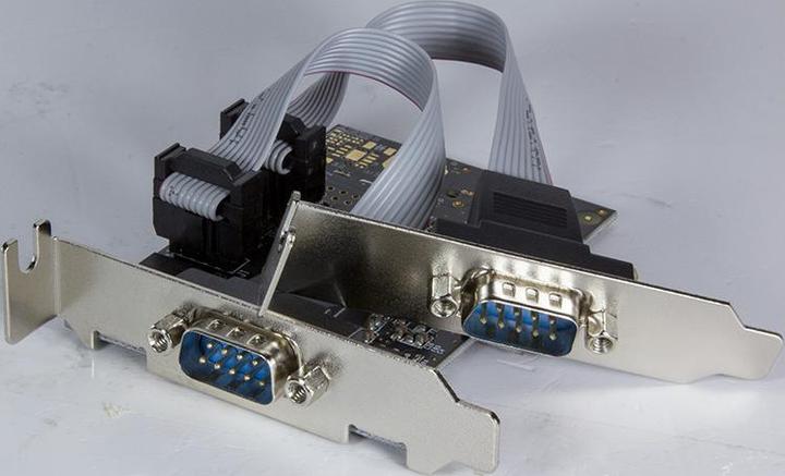 Produktbild LogiLink 2 x serielle (COM) PCIe