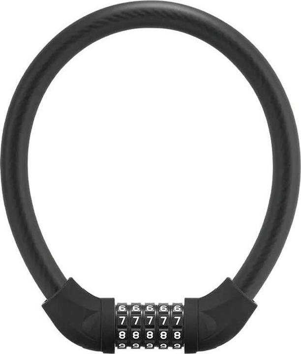 Productafbeelding Rockbros RKS570-BK fietsslot met combinatie - zwart