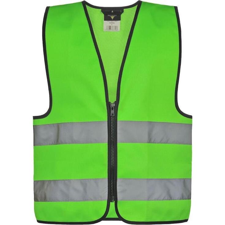 Thumbnail - Korntex, Warnweste + Warnshirt, Kinderwarnweste mit Reissverschluss (XS)
