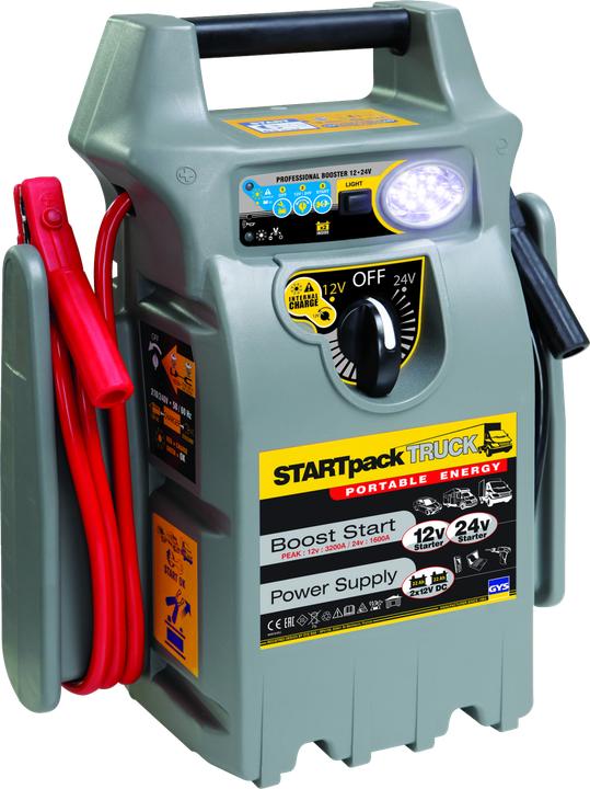 GYS Booster de démarrage, STARTpack TRUCK (3200 A, 44000 mAh)