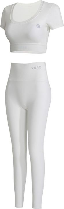 Yeaz CLUB LEVEL SET Leggings corti M (Bianco) (M)