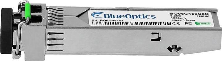 Produktbild BlueOptics Kompatibler Alcatel-Nokia 3HE01389CA BO05C156C0D SFP Transceiver, LC-Duplex, 1000BASE-ZX, Singlemod