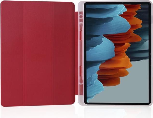 Produktbild MU Classic Dreifach faltbare Hülle mit Stylus Halterung (Galaxy Tab S7)