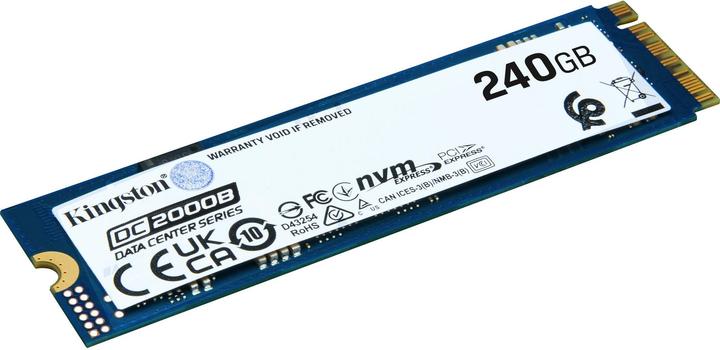 Kingston 240GB DC2000B PCIe 4.0 M.2 2280 Enterprise SSD No Heatsink (240 GB, M.2 2280)