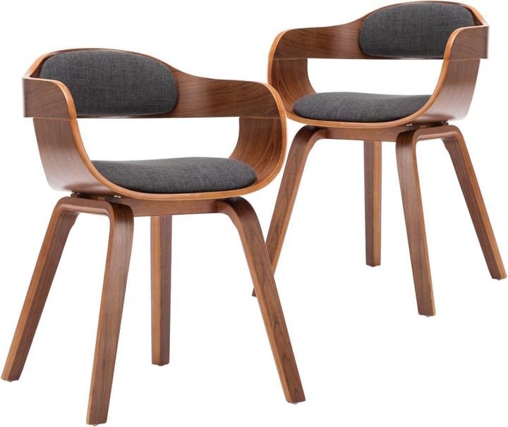 housse gris foncé + cadre marron foncé