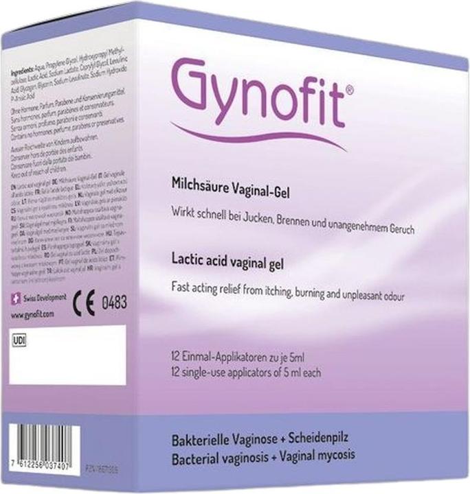 Produktbild Gynofit Milchsäure Vaginal-Gel (Intimgel, 60 ml)
