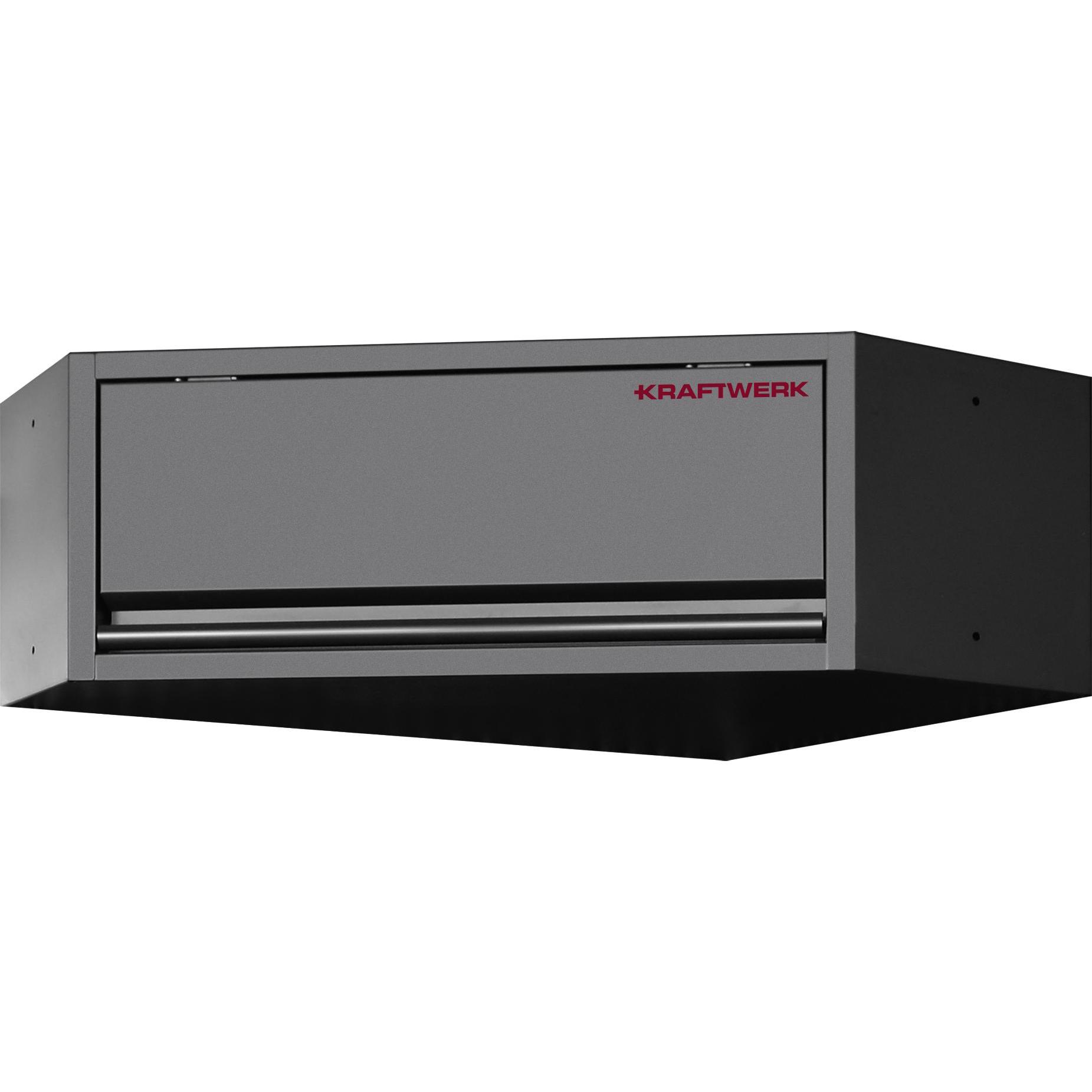 Kraftwerk, Werkstattschrank, MOBILIO Eck-Oberschrank BLK (86.50 cm, 35 cm)