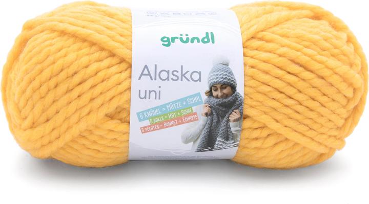 Actual product image Gründl Alaska uni, 100 g (75 m)