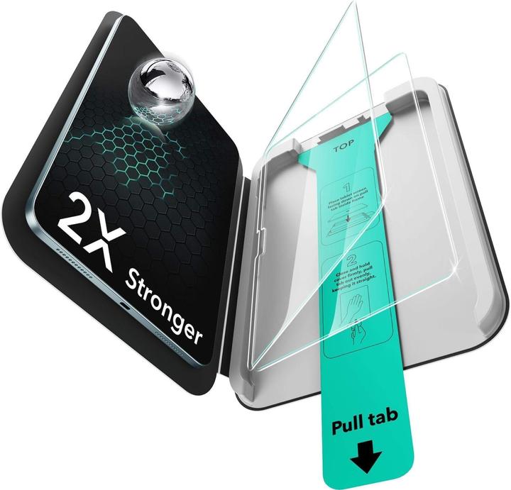 Image du produit ESR ULTRAFIT TEMPERED GLASS 2-PAKET FÜR IPAD PRO 13” 7 / 8 / 2024-2025 KLAR (2 pcs, Apple iPad Pro 13 2024, Apple iPad Pro 13 2025)