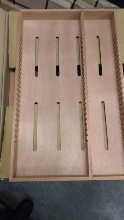 Image du produit adorini Spare Part tray for Humidor cabinet Roma (WITHOUT dividers !) Veuillez utiliser habituellement 8768 (1 x)