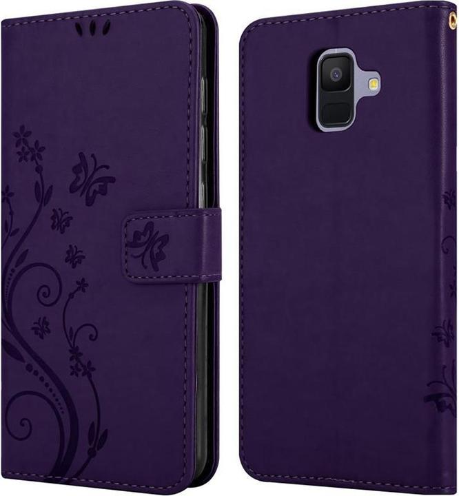 Immagine prodotto Cadorabo Copertina del libro a fiori (Samsung Galaxy J6 (2018))