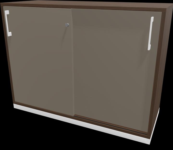 Cuba grey, Walnut decor dark with structure