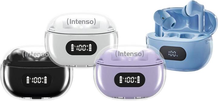 Produktbild Intenso Buds / Earphone Plus T310AE Black (6 h, Kabellos)
