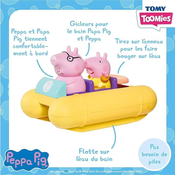 Produktbild Tomy Tretboote mit Peppa Pig