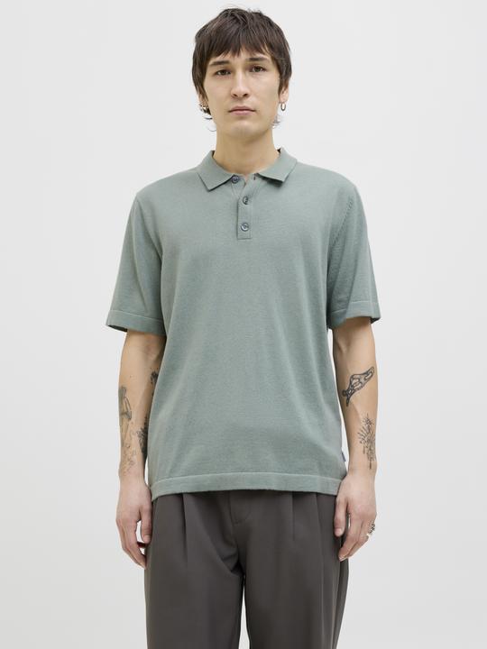 Produktbild Jack & Jones Jjeemil Knit Relaxed Polo Ss Sn (S)
