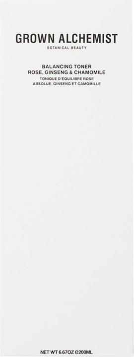 Actual product image Grown Alchemist Balancing Toner (Facial cleansing wipes, 200 ml)
