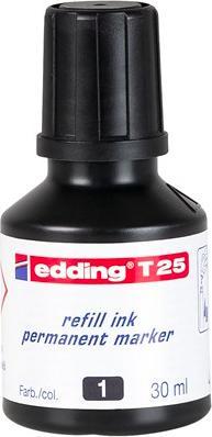 Edding T25 Textmarker Nachfüllpackung Schwarz 30 ml 1 Stück(e) (Schwarz)