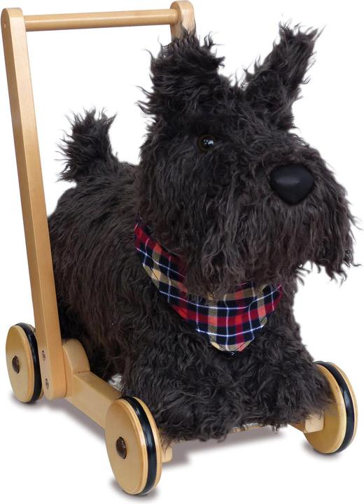 little bird told me Scottie Dog Push Along