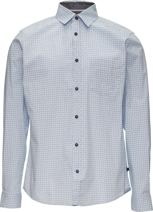 Immagine prodotto s.Oliver Hemd Slim Fit: Gemustertes Hemd mit Kentkragen (S)