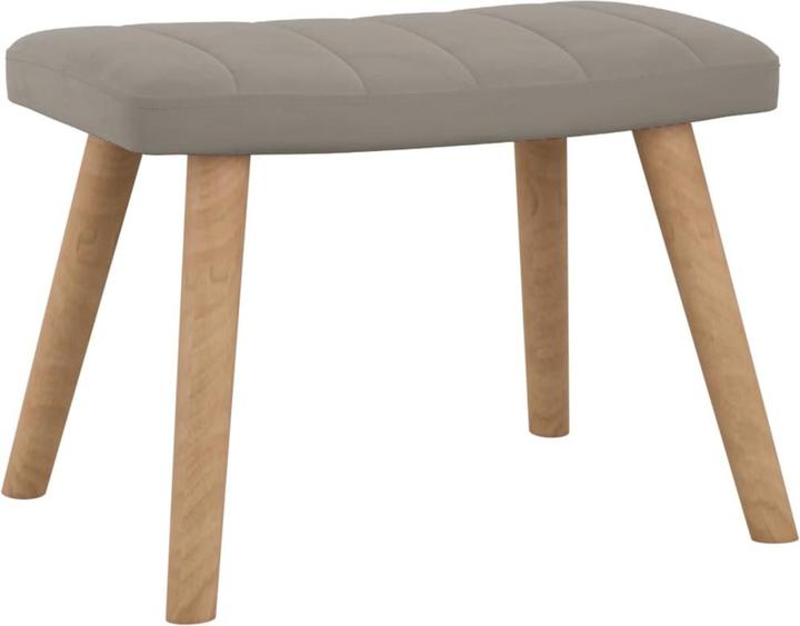 Produktbild vidaXL Schaukelstuhl mit Hocker