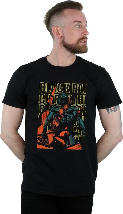 Produktbild Avengers Black Panther Collage TShirt (XXL)