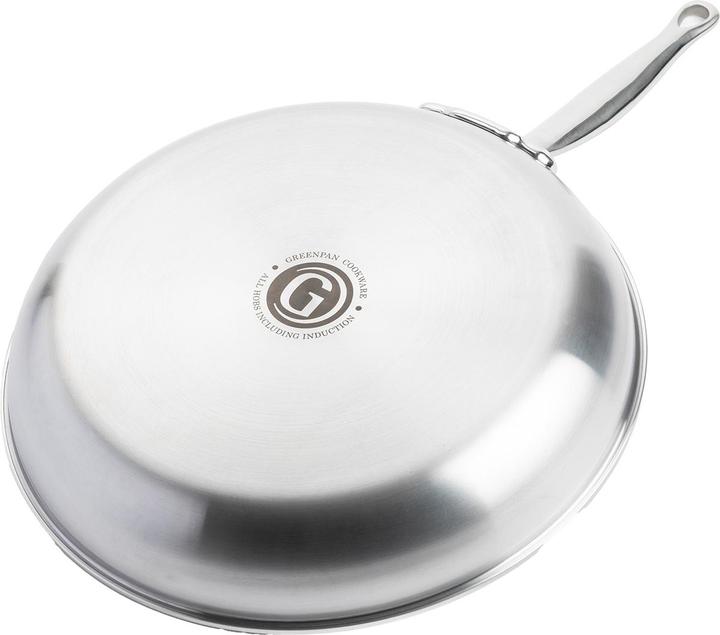 Produktbild Greenpan Premire koekenpan met keramische antikleeflaag 24cm (Bratpfanne, Edelstahl, 24 x 44.10 cm)