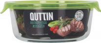Image du produit Quttin boîte à lunch avec couvercle vert 15cm