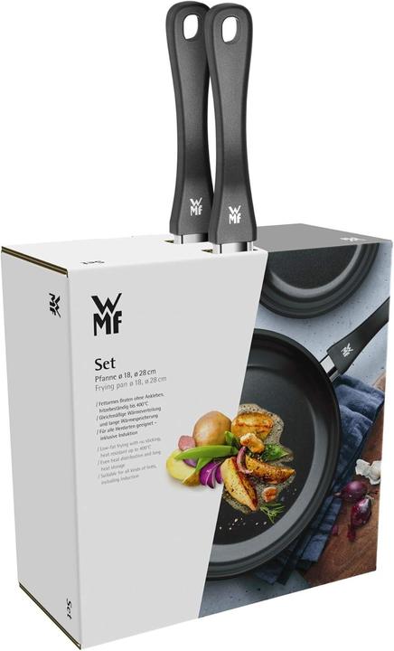 Productafbeelding WMF Koekenpannenset Devil 2-delig (18/28cm), keramiek (28 cm, Kookpotten en pannenset, Roestvrij staal)