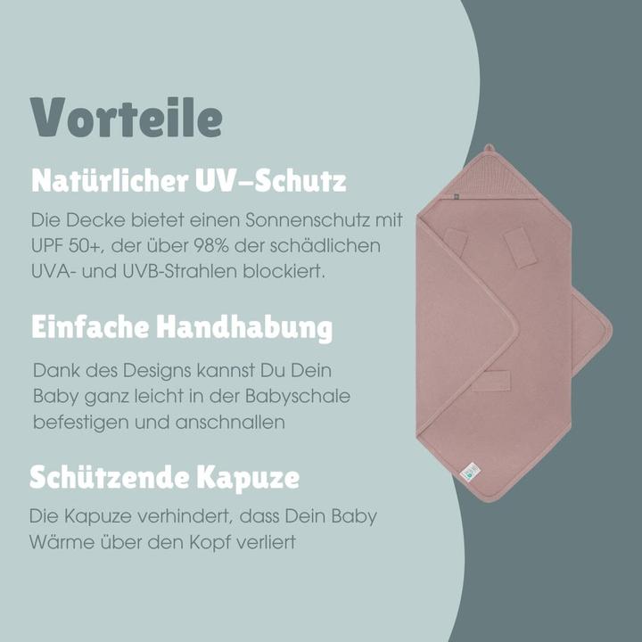 Image du produit Emma & noah UV-Einschlagdecke (80 x 80 cm)