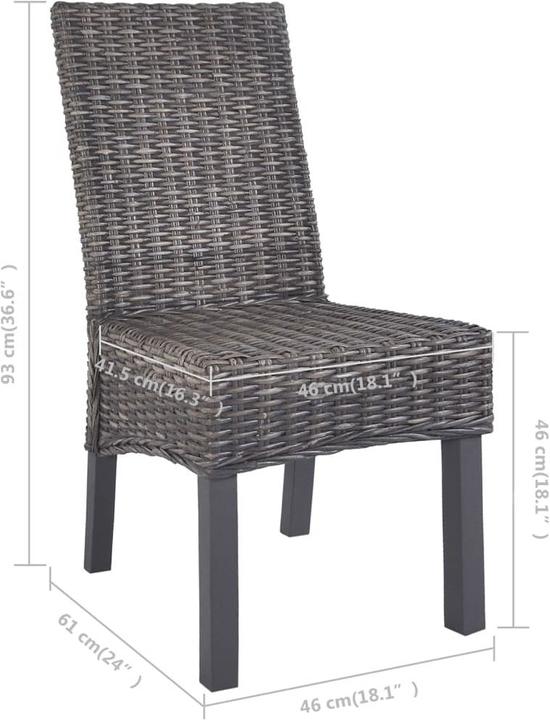 Produktbild vidaXL Esszimmerstuhl