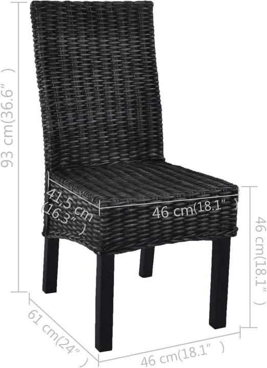 Produktbild vidaXL Esszimmerstuhl