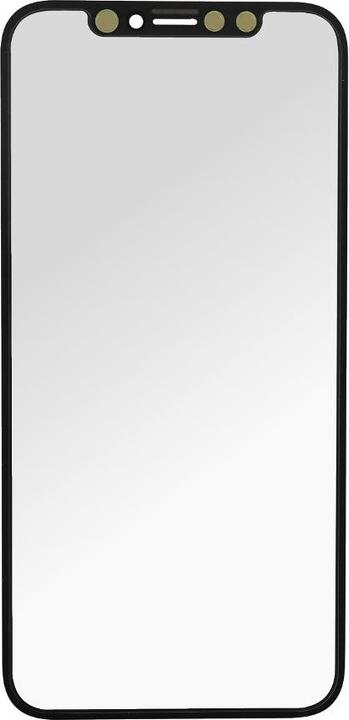 Actual product image OEM Touch Glass with Frame and OCA for iPhone X black (iPhone X)