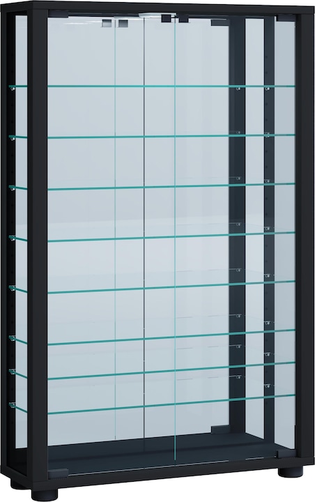 Immagine prodotto VCM Collezione Vetrina a muro Legno Vetro Vitrosa Mini Specchio (59 x 18 x 91 cm)