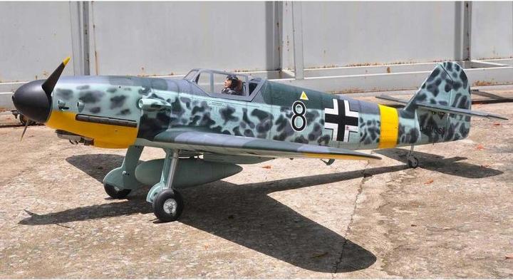 Productafbeelding Black Horse Messerschmitt Bf-109 ( ME-109 ) 2255mm ARF Warbird (BH188) (Warbird)