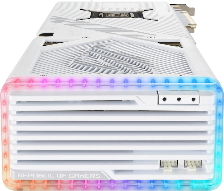 Actual product image ASUS ROG-STRIX-RTX4080-O16G-WHITE HDMI DP Active (16 GB)