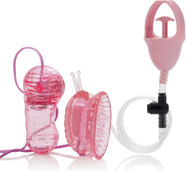 Actual product image CalExotics Butterfly Clitoral Pump