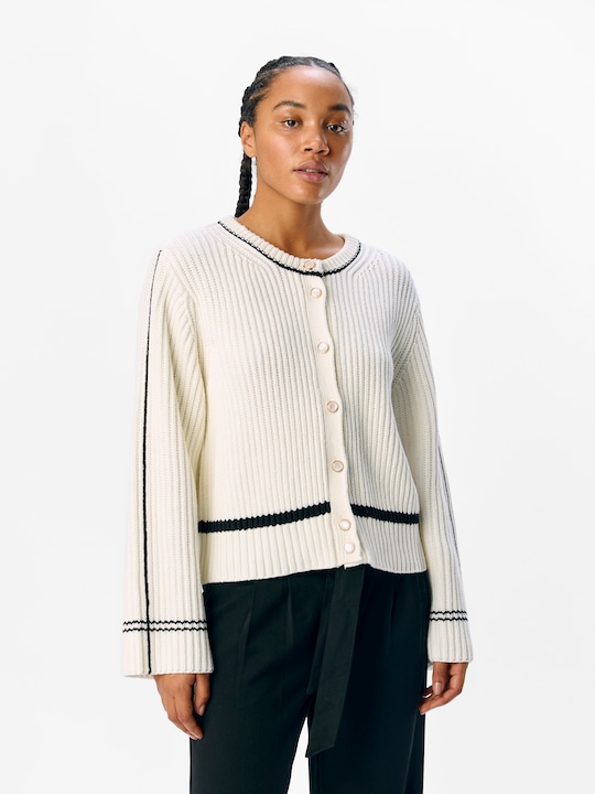 Produktbild Object Gerippter Strickjacke (M)