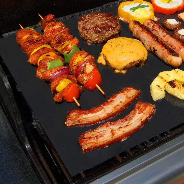 Produktbild Komoto 3er BBQ Grillmatten-Set für Gas- und Holzkohlegrill