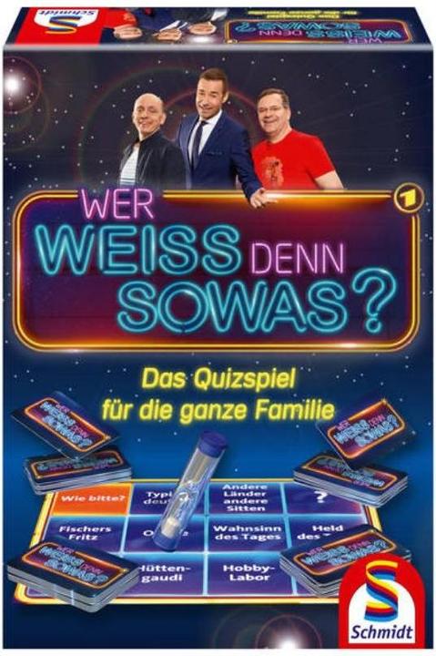 Actual product image Schmidt Spiele Who knows? (German)