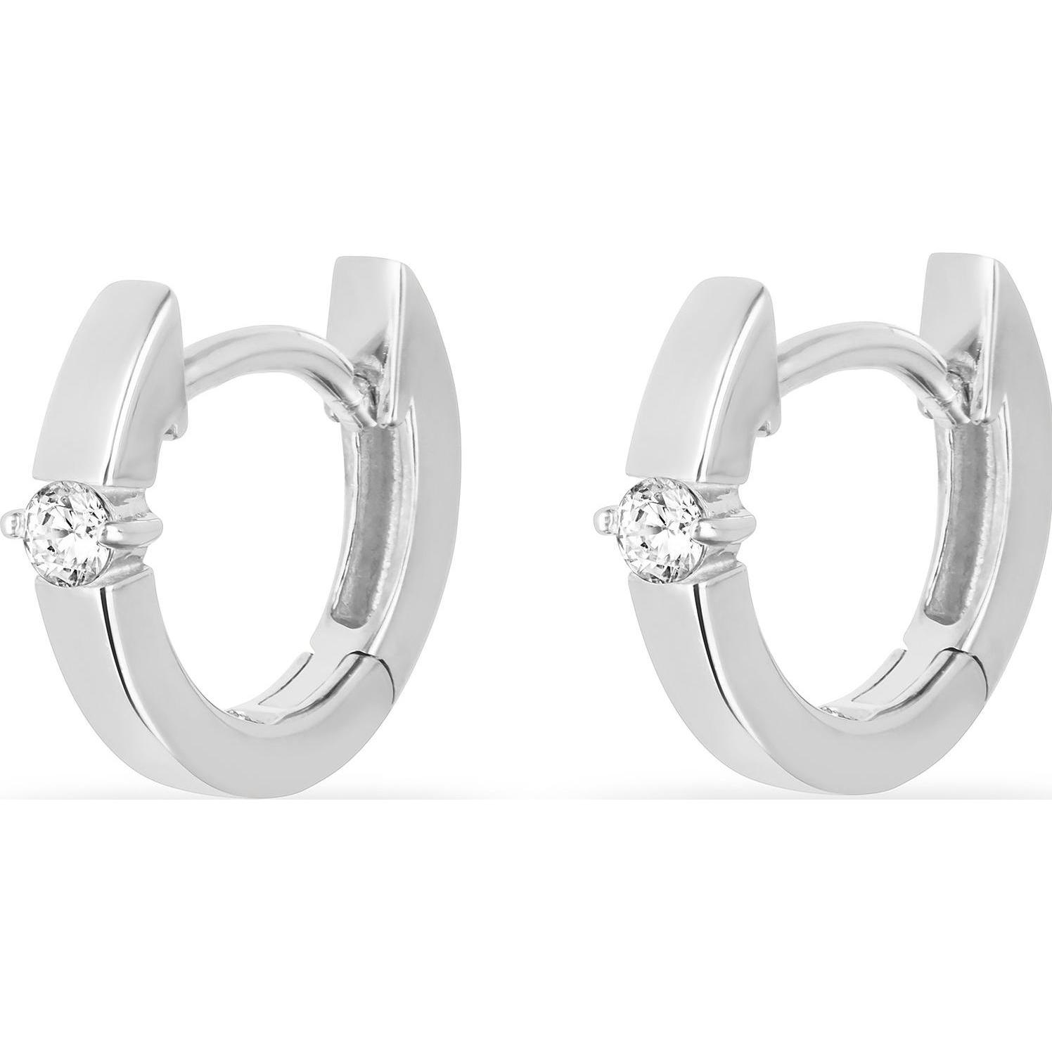 Favs, Ohrringe, Creolen, (925er Silber)