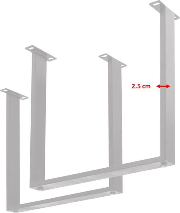 Produktbild Kare Design Gestell Tavola Messing (2/Set)