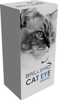 Image du produit BrillBird Gel&Lac Cat Eye "violet" -5ml (Violet, Vernis à ongles effet gel)
