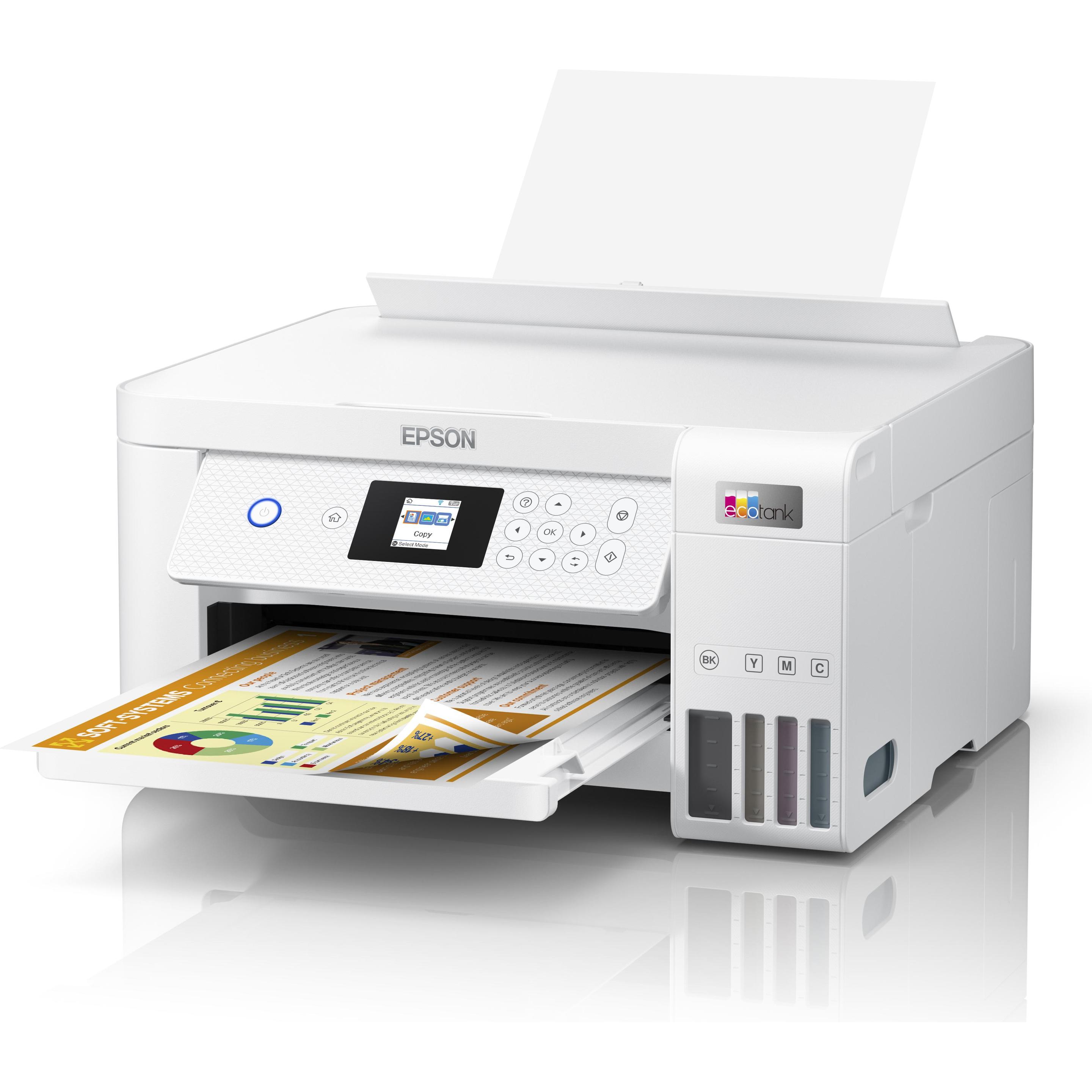 Thumbnail - Epson EcoTank ET-2856 (Tintentank, Farbe), Drucker, Weiss