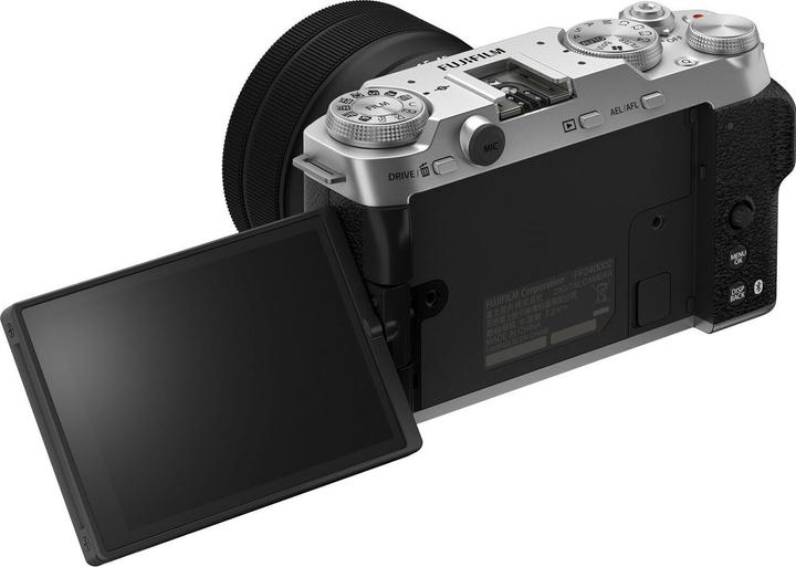 Actual product image Fujifilm X-M5 System camera with XC 15-45mm lens, silver (26.10 Mpx, APS-C / DX)