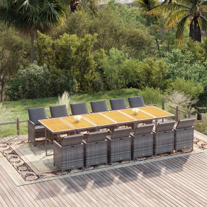 Produktbild vidaXL Garten Essgruppe (331 x 107 x 74 cm)
